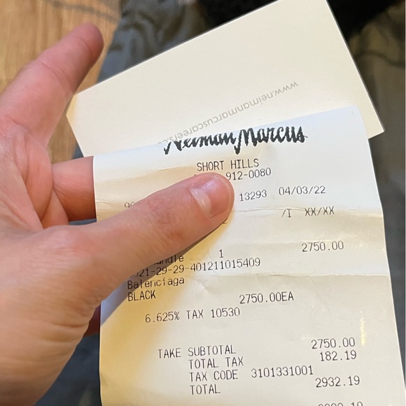 BALENCIAGA Hourglass small glossed croc-effect leather tote - Picture 14 of 14